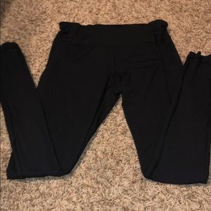 Black full length leggings